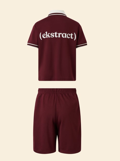 Sportset T-shirt + short - (ekstract) - Kiabi Sportset T-shirt + short - (ekstract) - Kiabi