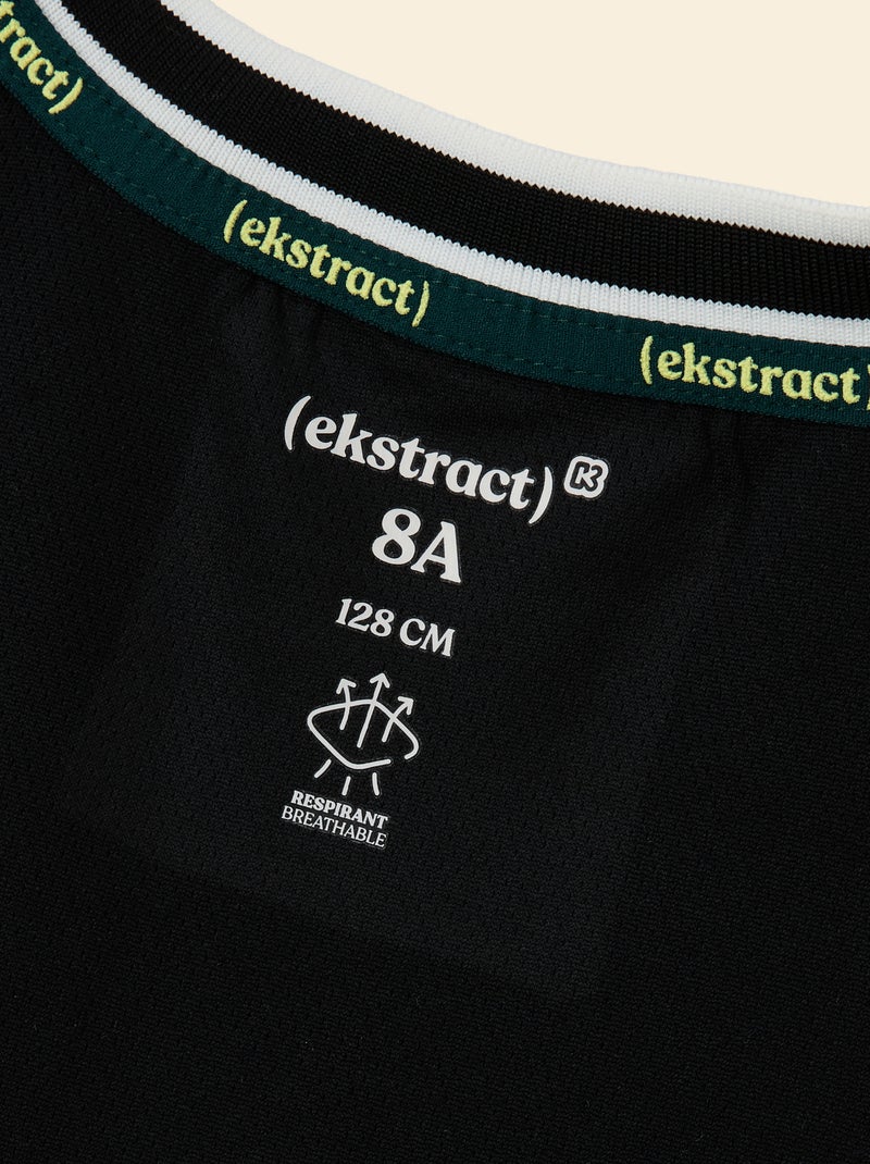 Sportset tanktop + short - (ekstract) Zwart - Kiabi