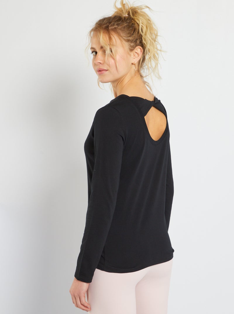 Sportshirt ZWART - Kiabi