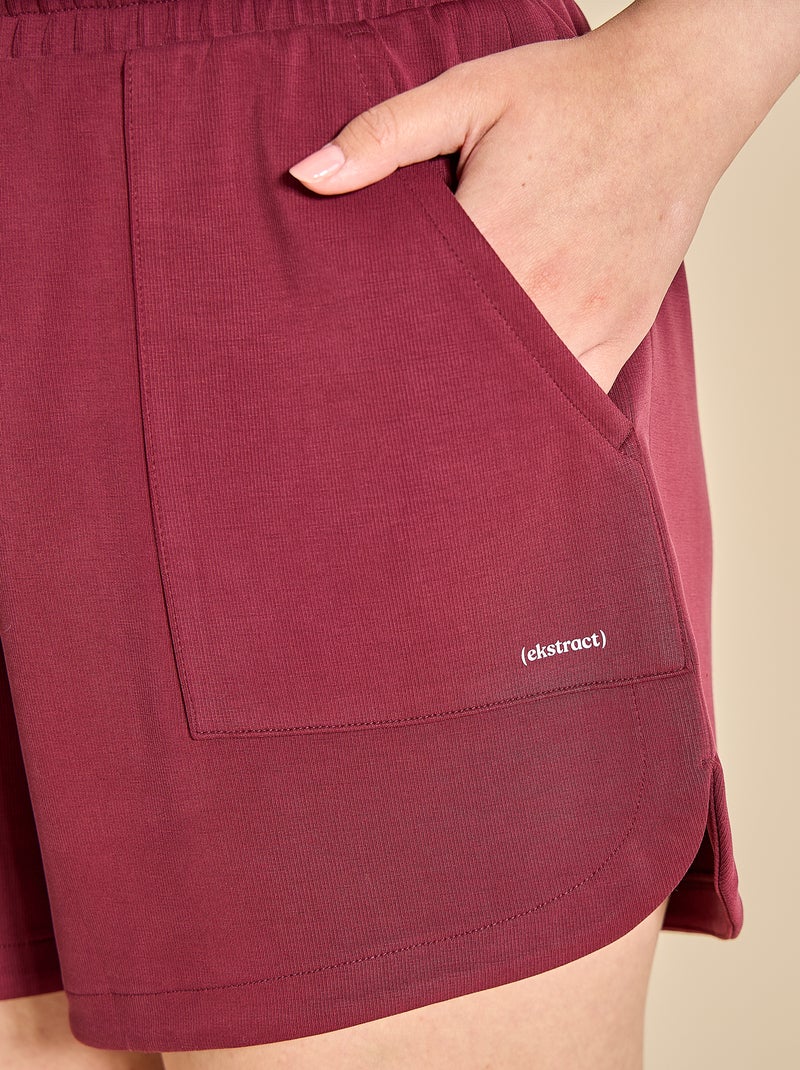 Sportshort - (ekstract) Bordeaux - Kiabi