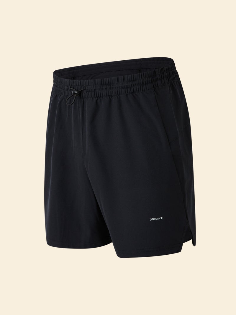 Sportshort - (ekstract) Zwart - Kiabi