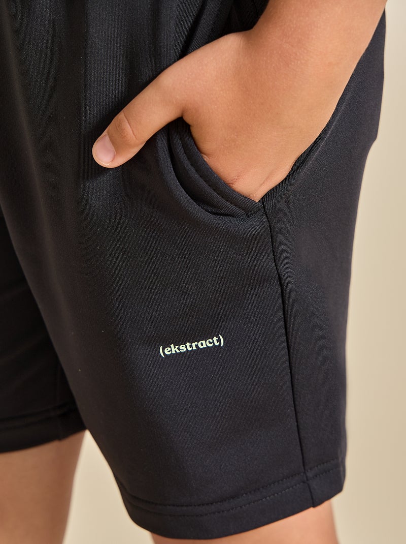 Sportshort - (ekstract) Zwart - Kiabi