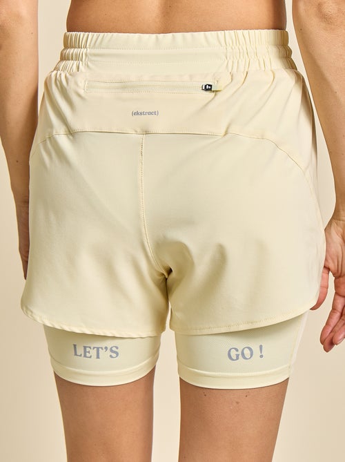 Sportshort 2-in-1 model - (ekstract) - Kiabi