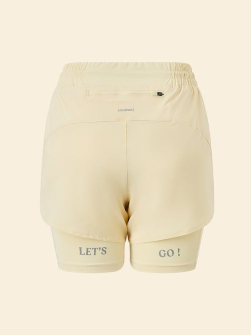Sportshort 2-in-1 model - (ekstract) - Kiabi