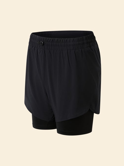 Sportshort 2-in-1 model - (ekstract) - Kiabi