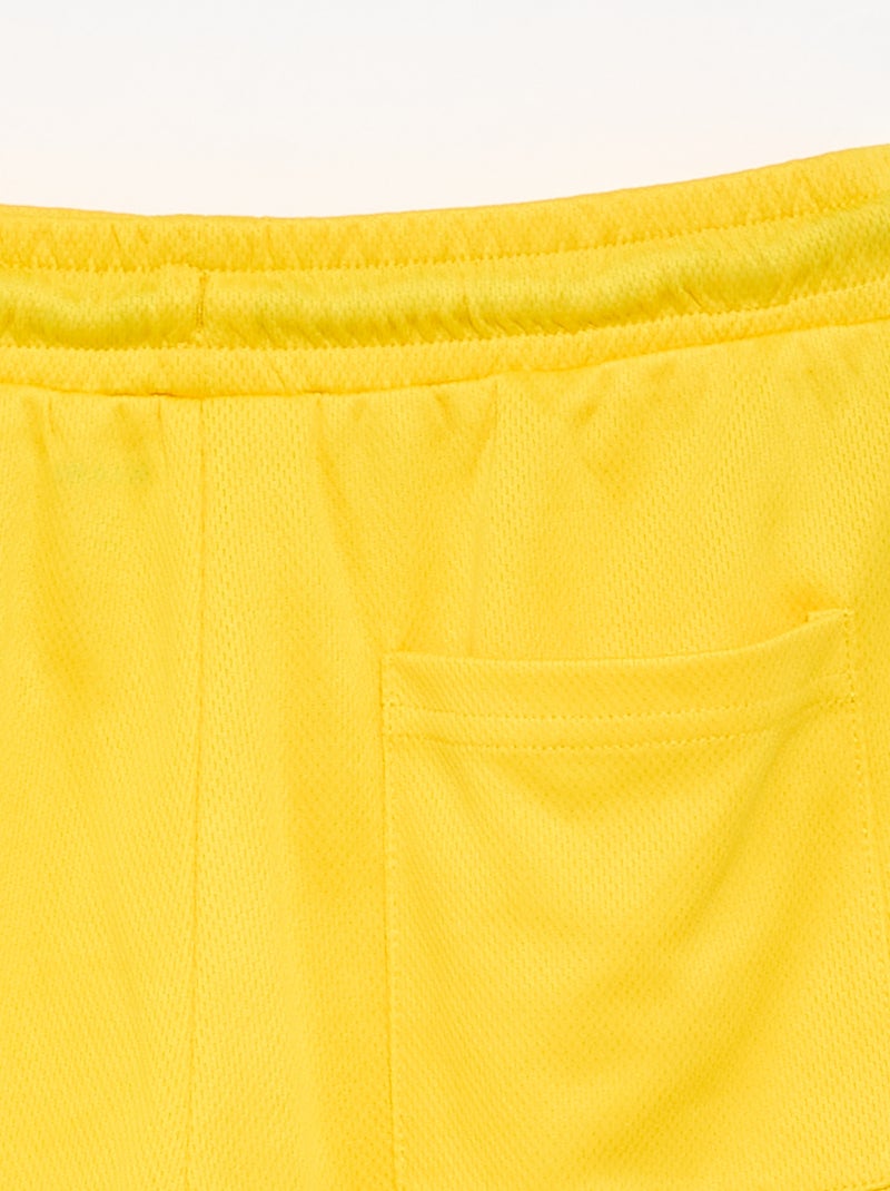 Sportshort Brazilië Geel - Kiabi