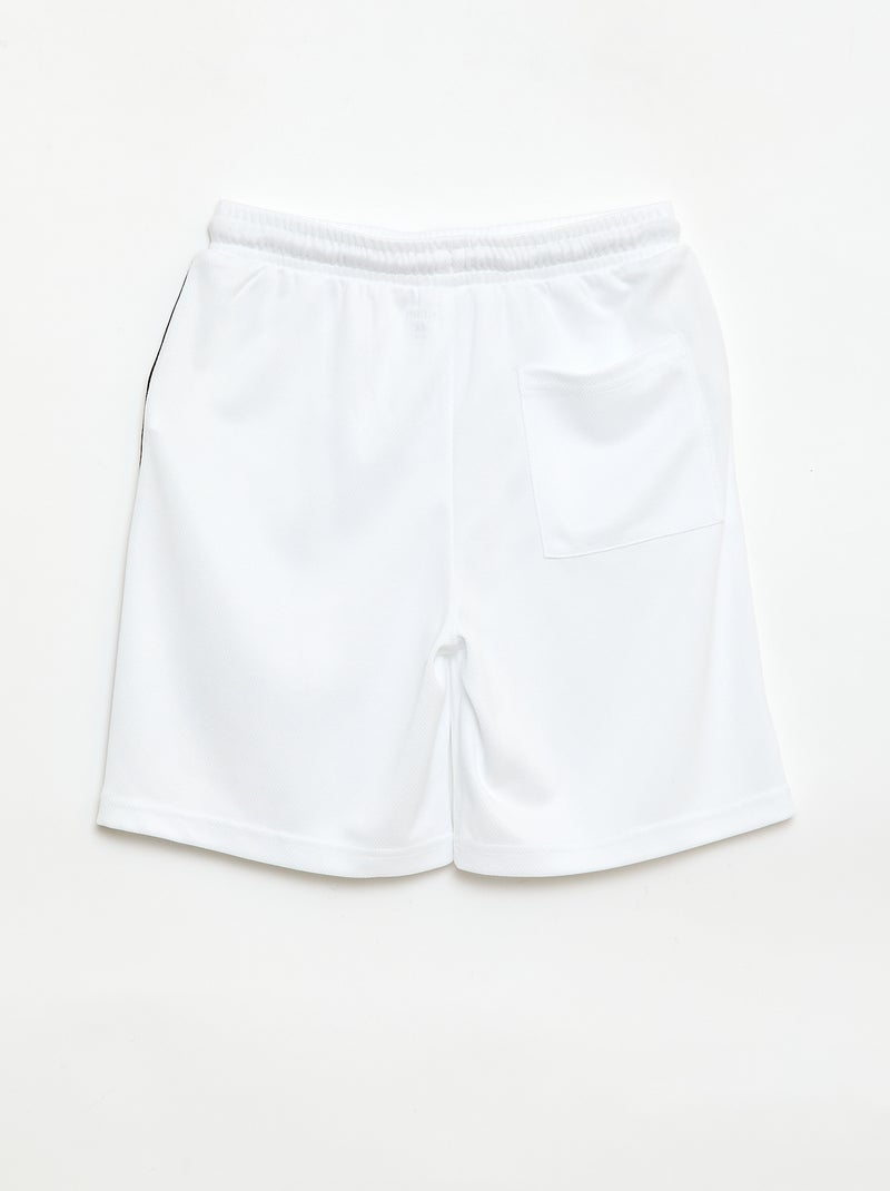 Sportshort Brazilië Wit - Kiabi