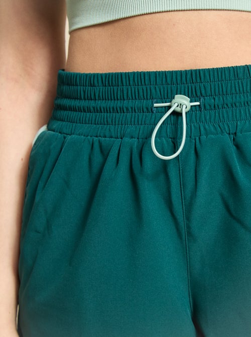 Sportshort met colourblock - (ekstract) - Kiabi