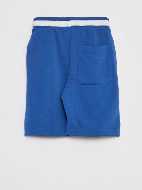 Sportshort met contrasterende taille - Kiabi