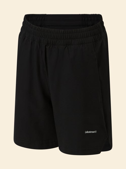 Sportshort met ritszak achteraan - (ekstract) - Kiabi