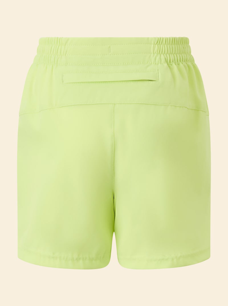 Sportshort met ritszak achterop - (ekstract) Geel - Kiabi