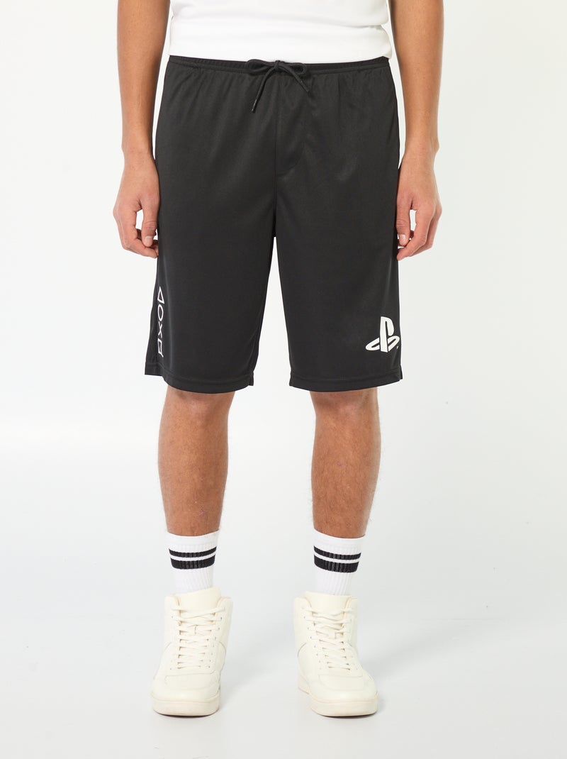 Sportshort 'Playstation' Zwart - Kiabi