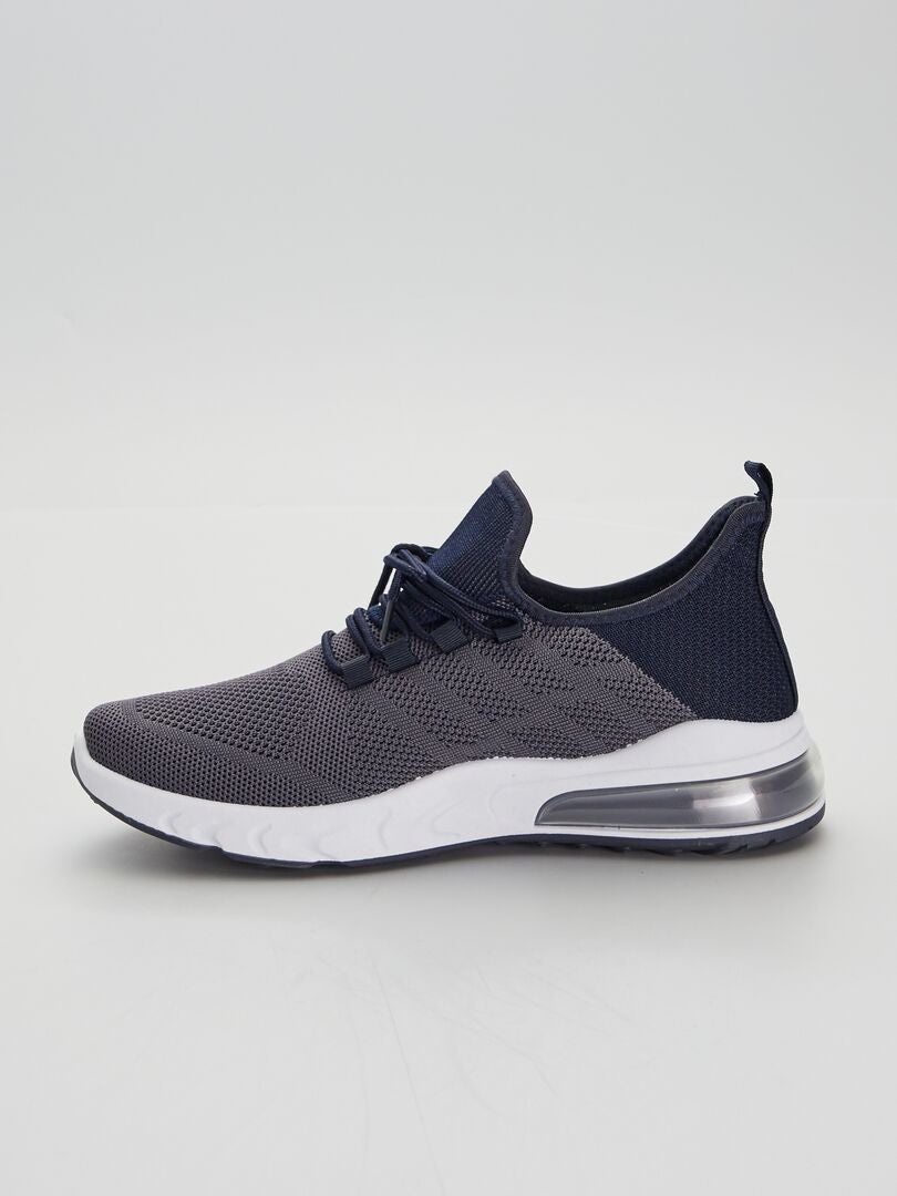 Sportsneakers GRIJS - Kiabi
