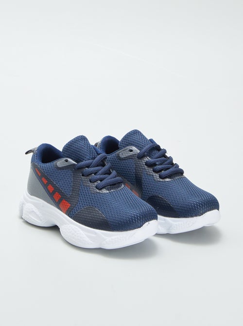 Sportsneakers van mesh - Kiabi
