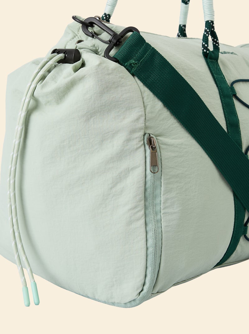 Sporttas (ekstract) met buitenzakken en schoenenvak Groen - Kiabi