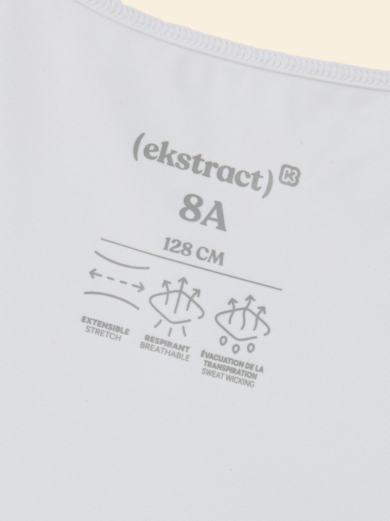 Sporttop - (ekstract) Wit - Kiabi