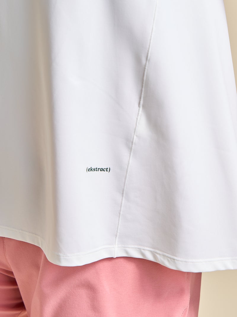Sporttop met ingewerkte cups - (ekstract) Wit - Kiabi