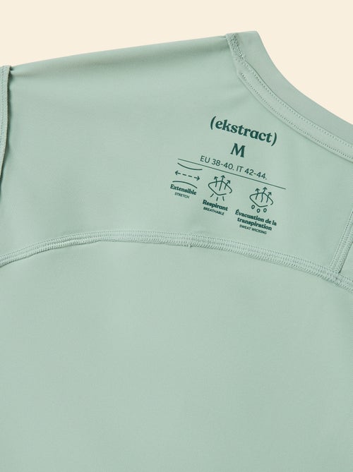 Sporttop met mesh aan de zijkanten - (ekstract) - Kiabi