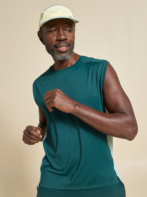 Sporttop met mesh aan de zijkanten - (ekstract) - Kiabi