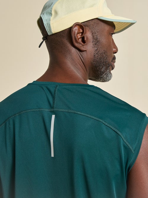 Sporttop met mesh aan de zijkanten - (ekstract) - Kiabi