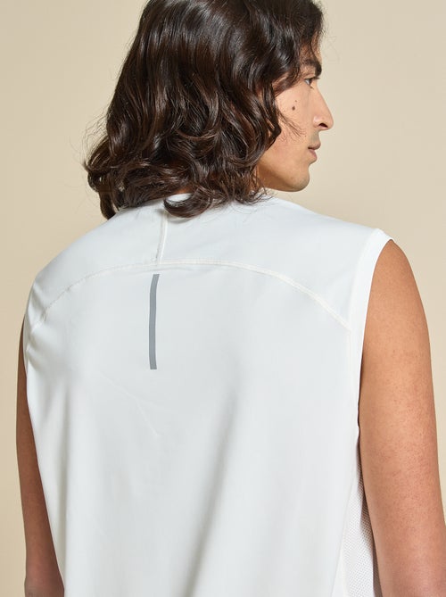 Sporttop met mesh aan de zijkanten - (ekstract) - Kiabi