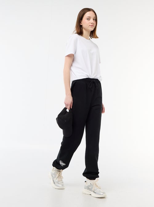 Sporttraining barrel fit van effen katoen - Kiabi