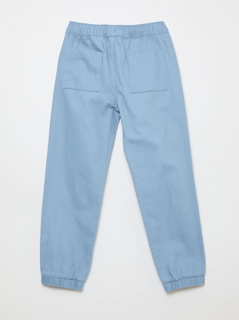 Sporttraining in joggerstijl Blauw - Kiabi