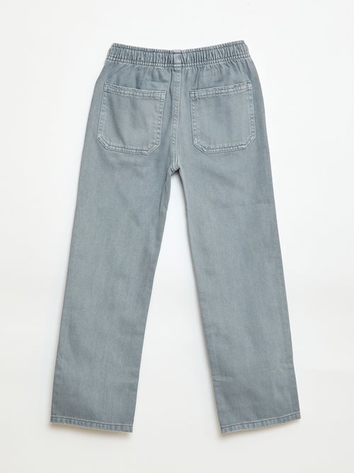 Sporttraining met elastische tailleband en trekkoordjes - Kiabi