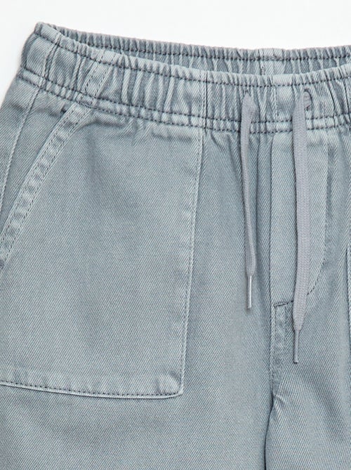 Sporttraining met elastische tailleband en trekkoordjes - Kiabi