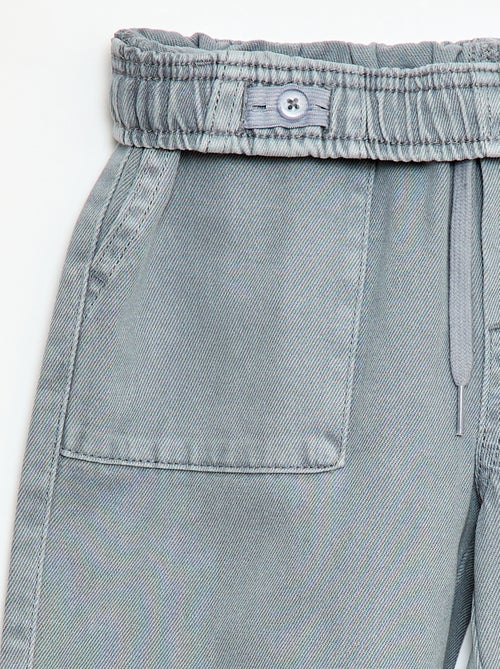 Sporttraining met elastische tailleband en trekkoordjes - Kiabi