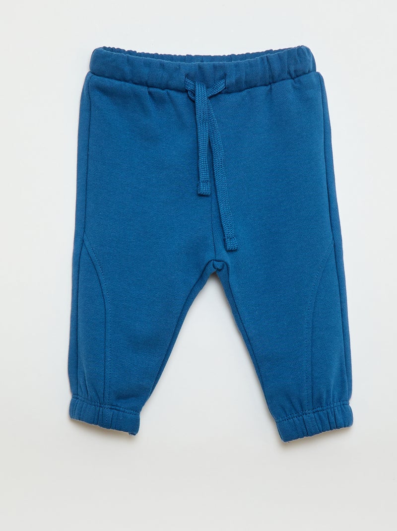 Sporttraining set met sweater + broek - 2-delig Blauw - Kiabi