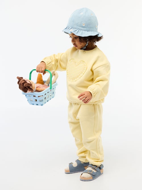 Sporttraining set van sweater + broek - Kiabi