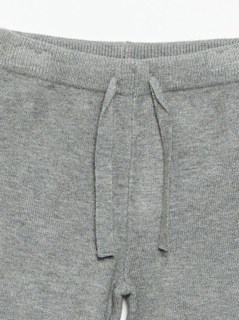 Sporttraining van compact jerseytricot Grijs - Kiabi