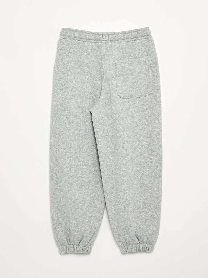 Sporttraining van fleece Grijs - Kiabi