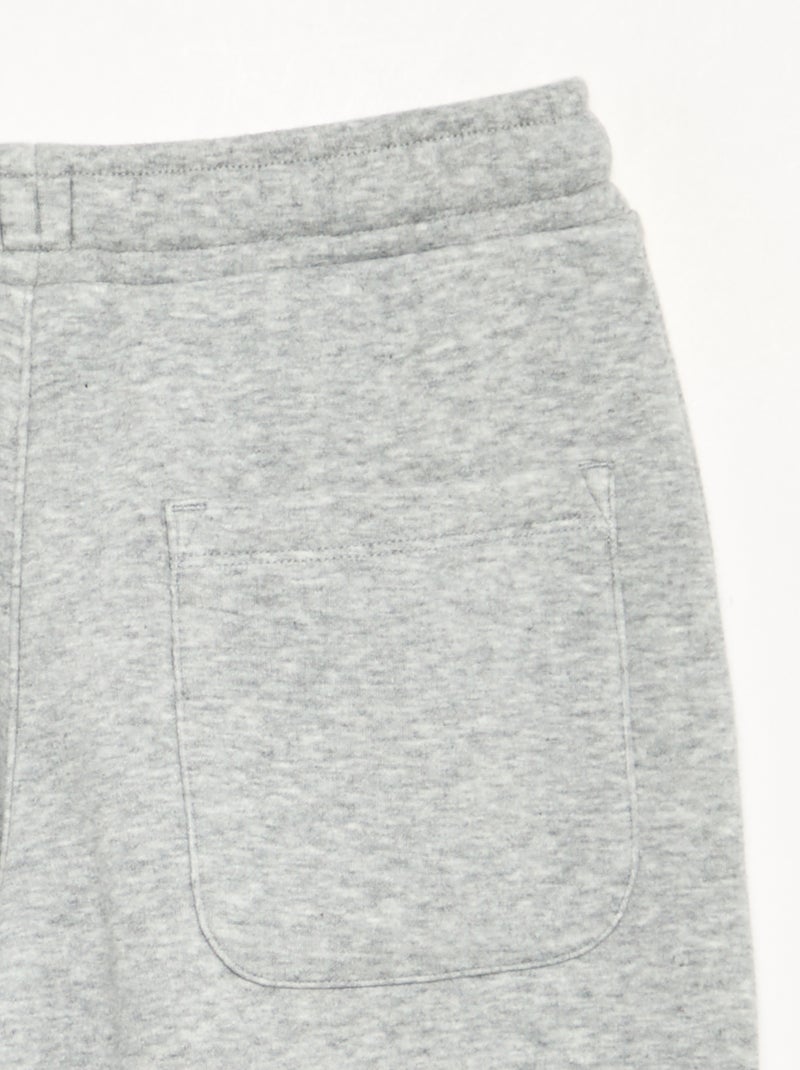 Sporttraining van fleece Grijs - Kiabi