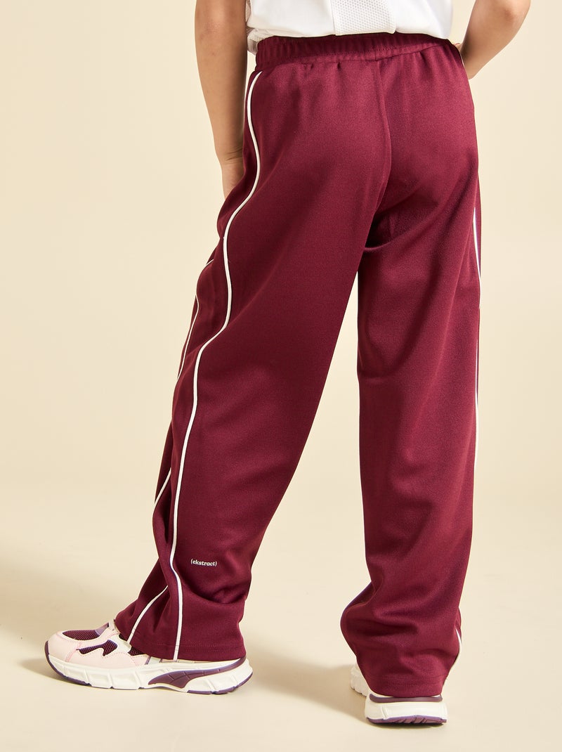 Sporttraining wide leg-model Rood - Kiabi