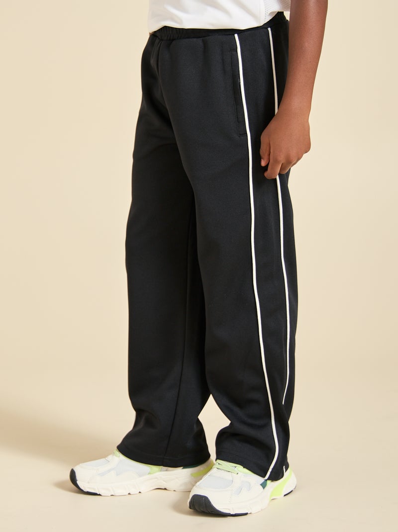 Sporttraining wide leg-model Zwart - Kiabi
