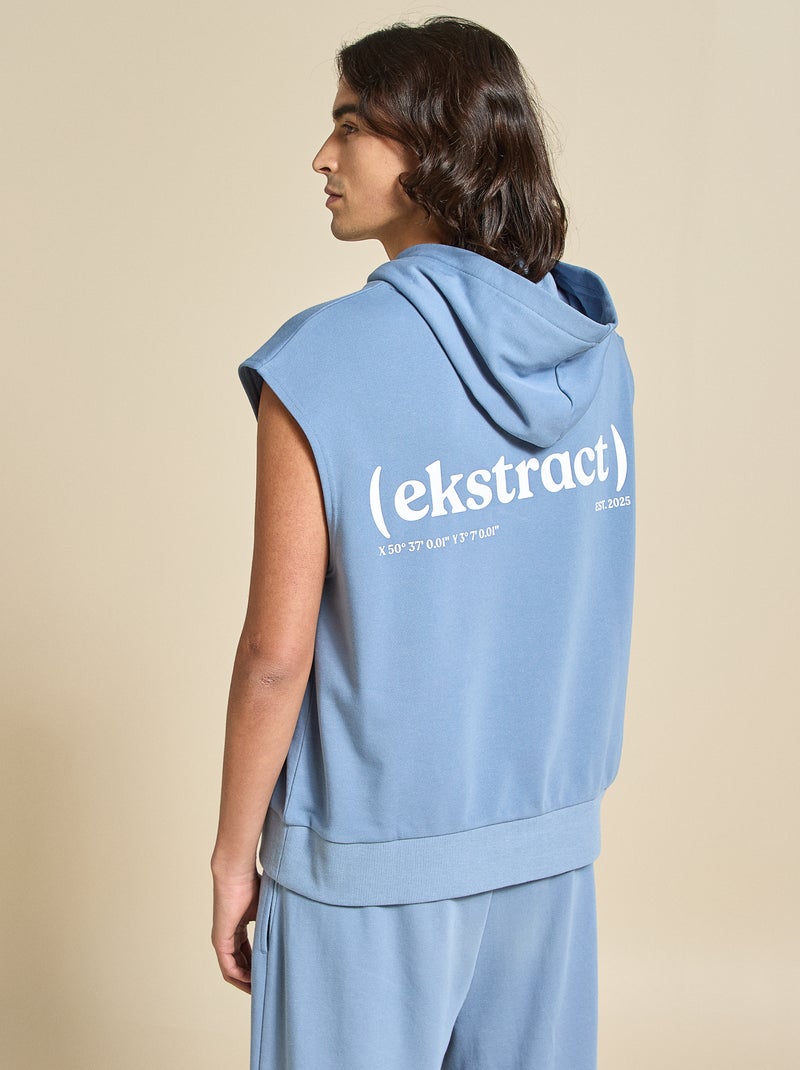 Sporttraining zonder mouwen - (ekstract) Blauw - Kiabi