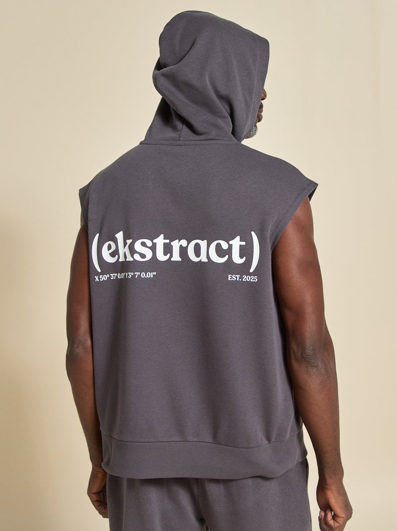 Sporttraining zonder mouwen - (ekstract) Zwart - Kiabi