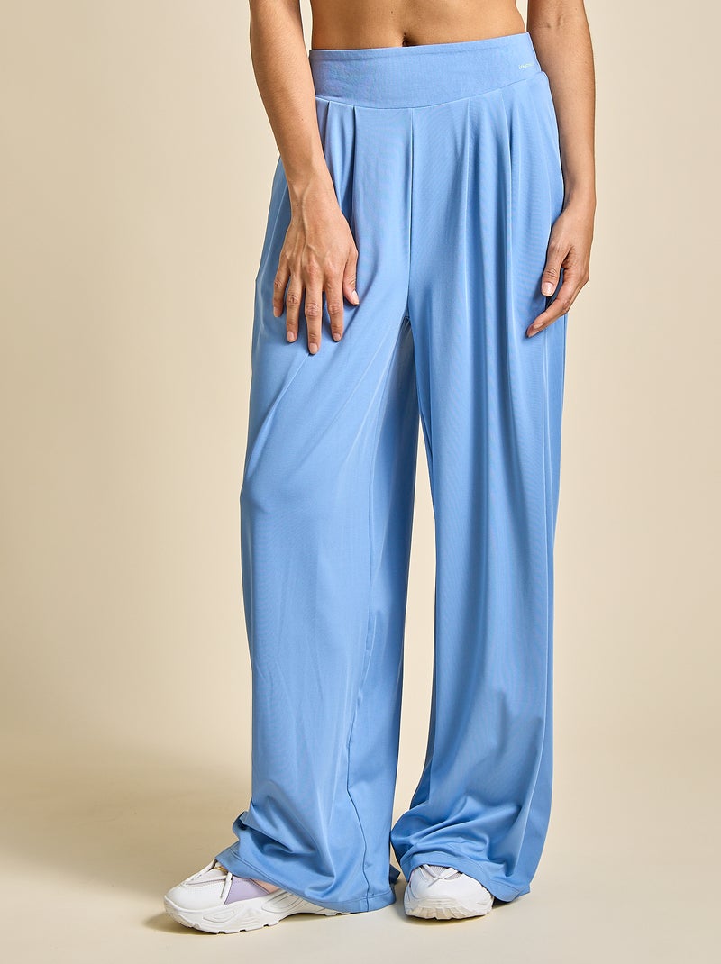 Sporttrainingbroek met wijde pasvorm - (ekstract) Blauw - Kiabi