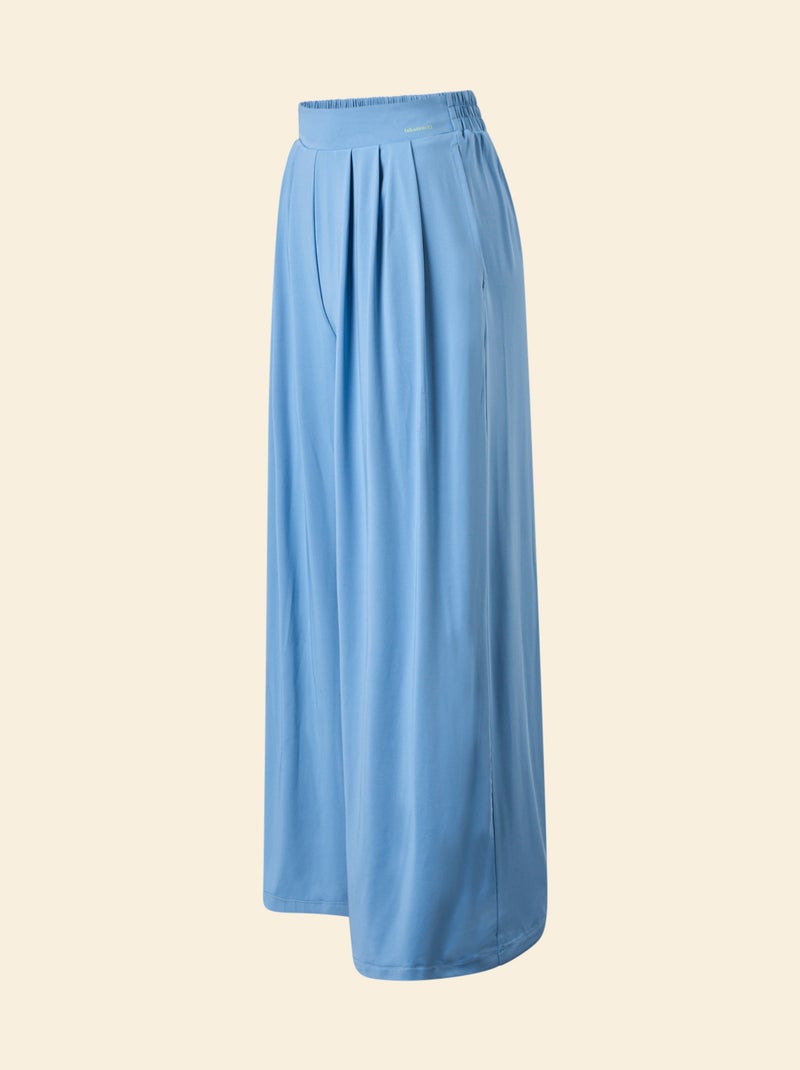 Sporttrainingbroek met wijde pasvorm - (ekstract) Blauw - Kiabi