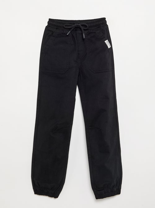 Sporttrainingbroek van twill - slim fit - Kiabi Sporttrainingbroek van twill - slim fit - Kiabi
