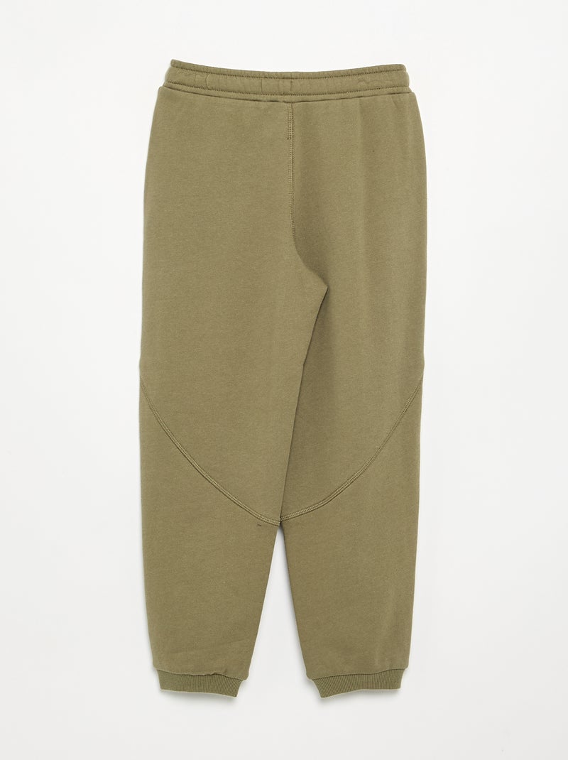 Sporttrainingsbroek van French Terry Kaki - Kiabi