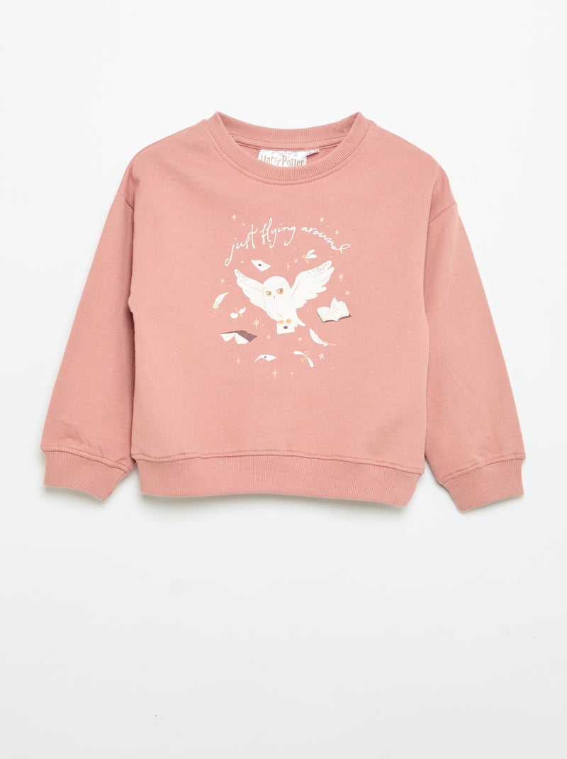 Sporttrainingset 'Harry Potter' van fleece Rose - Kiabi