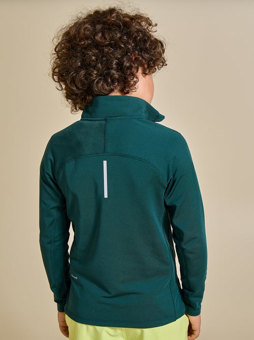 Sportvest met opstaande kraag en rits - (ekstract) - Kiabi Sportvest met opstaande kraag en rits - (ekstract) - Kiabi