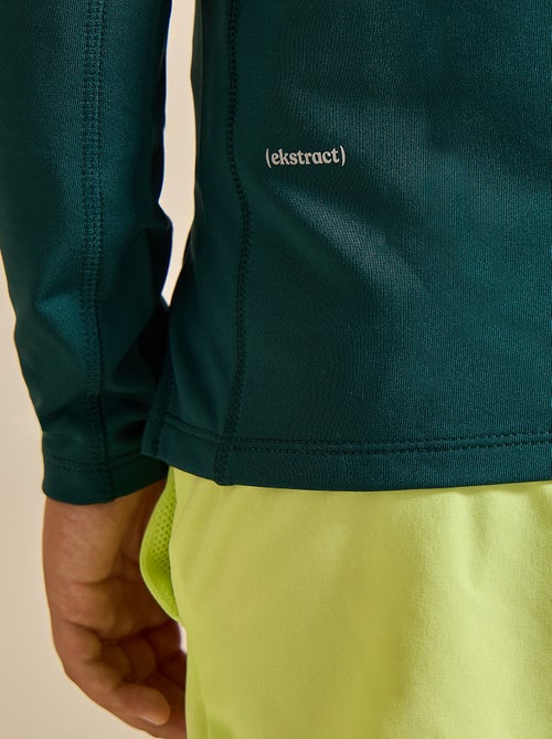 Sportvest met opstaande kraag en rits - (ekstract) - Kiabi Sportvest met opstaande kraag en rits - (ekstract) - Kiabi