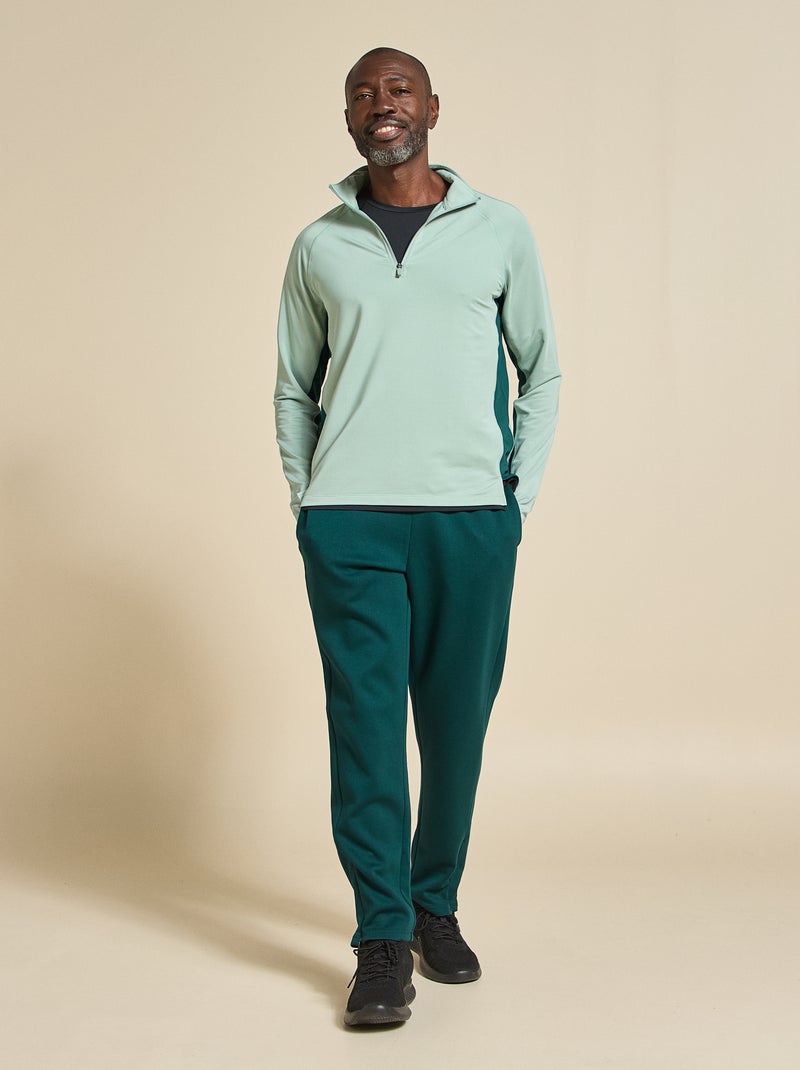 Sportvest met rits - (ekstract) Groen - Kiabi