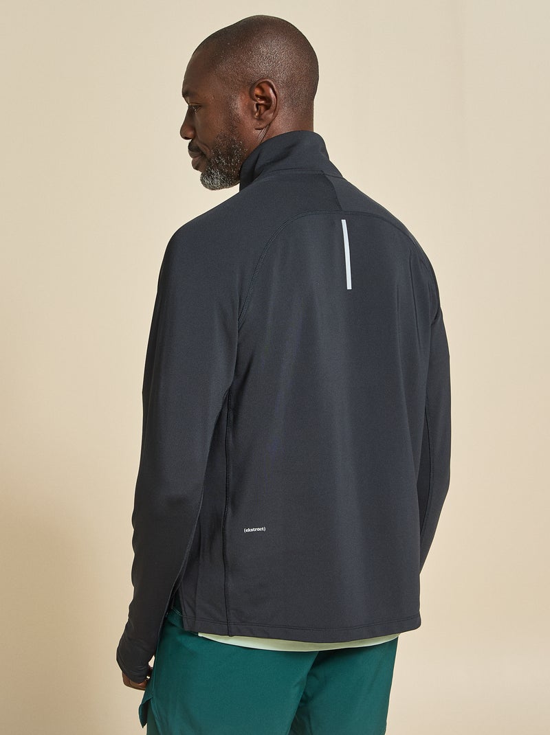 Sportvest met rits - (ekstract) Zwart - Kiabi