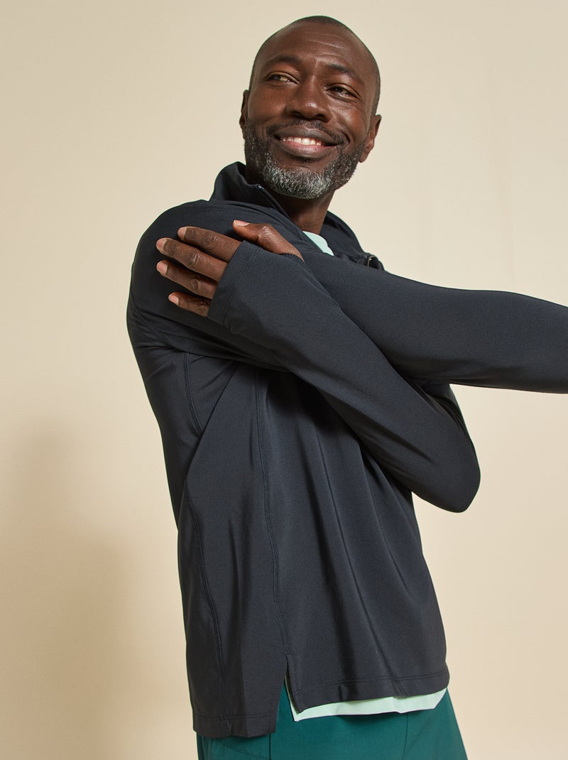 Sportvest met rits - (ekstract) Zwart - Kiabi