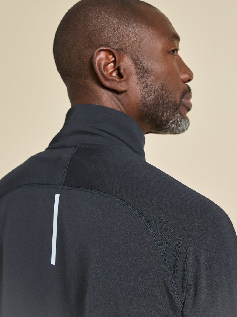 Sportvest met rits - (ekstract) Zwart - Kiabi